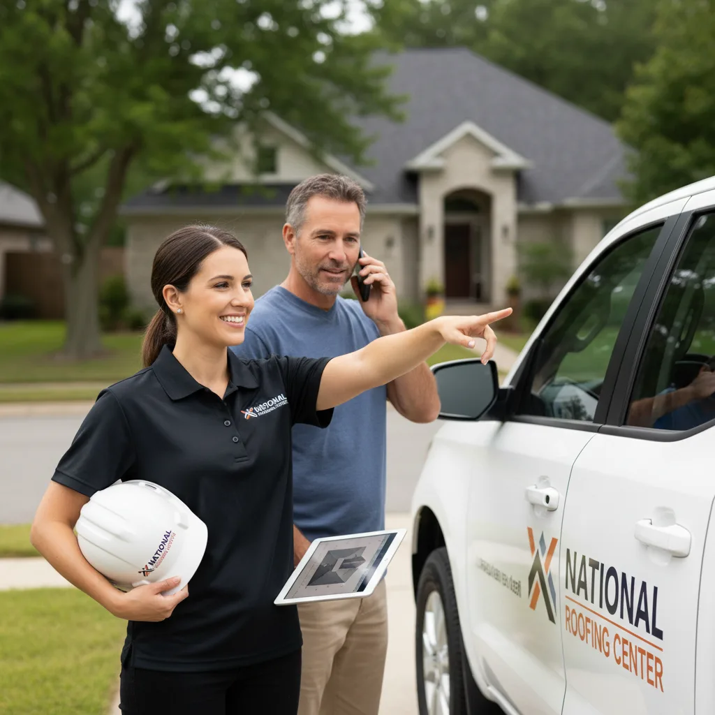 National Roofing Center customer support in Columbia Cross Roads